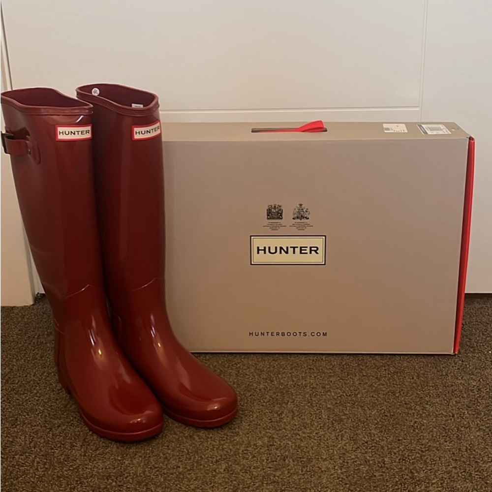 Worn Once!! Excellent Hunter Boots